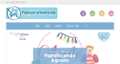 Desktop Screenshot of papisporprimeravez.com